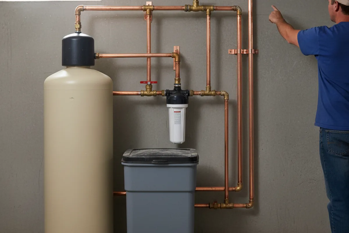 Whole-house water treatment system installed in Ruthven